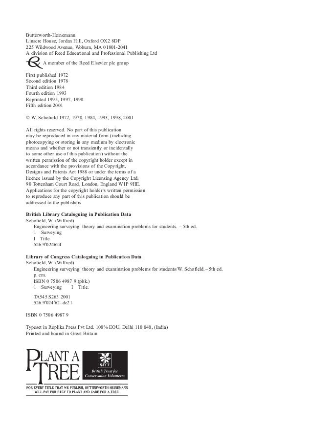 Engineering Surveying, Fifth Edition